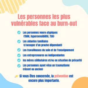 profils risque burn out
